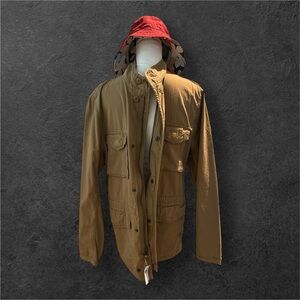 GAP Men's Brown Military Jacket